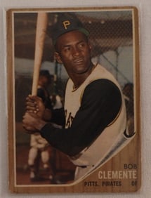 1962 Roberto Clemente Topps # 10