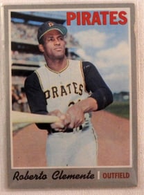 1970 Roberto Clemente Topps # 350