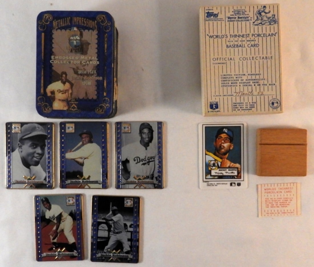 Novelty Baseball Cards (1 of 2)