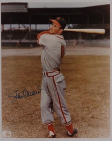 Stan Musial Signed 8X10