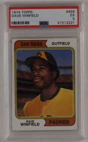 PSA 1974 TOPPS #456 Dave Winfield