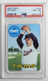 1969 TOPPS Jim Perry #146