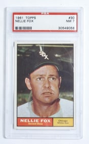 PSA 1961 TOPPS Nellie Fox #30