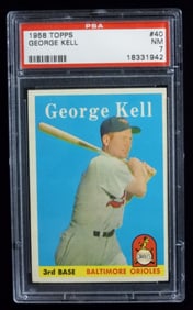 PSA TOPPS George Kell #40