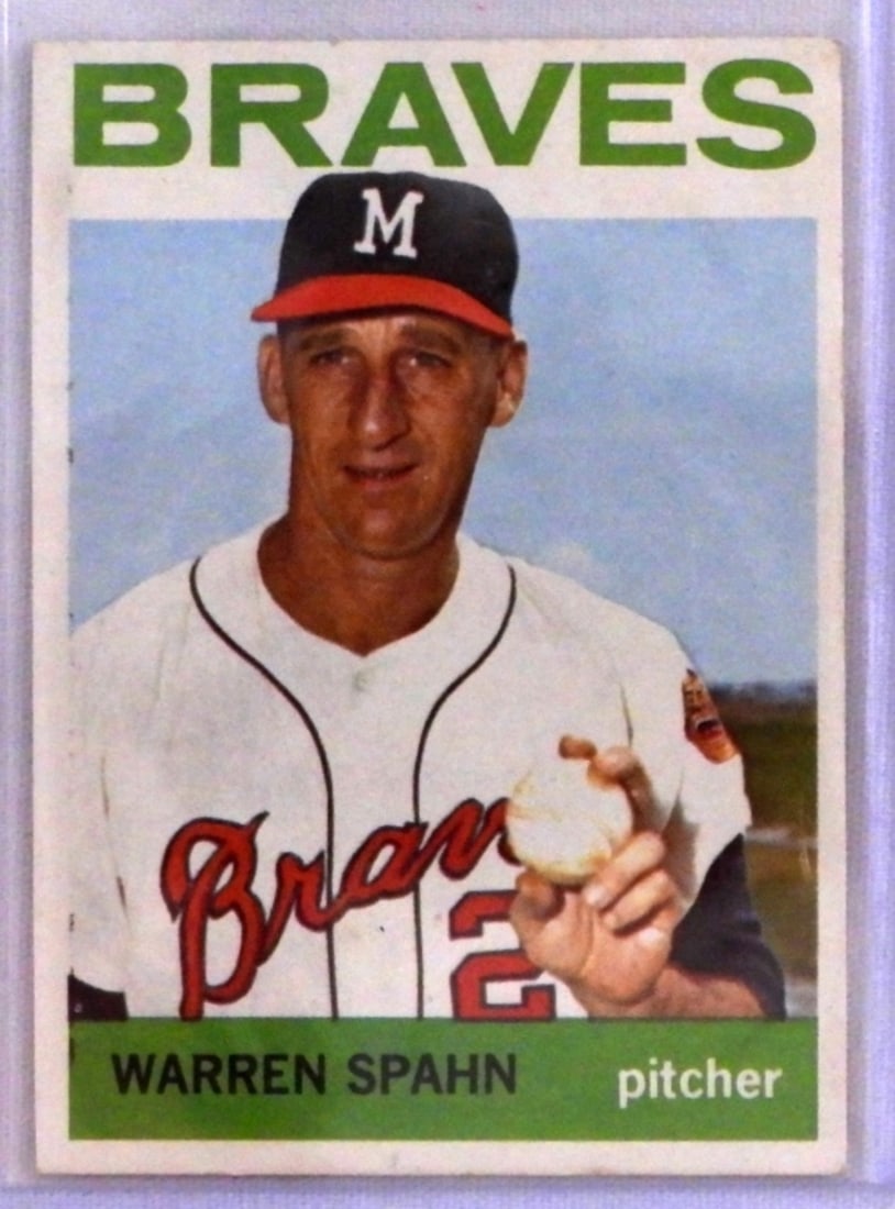 Warren Spahn Topps #400 (1 of 2)