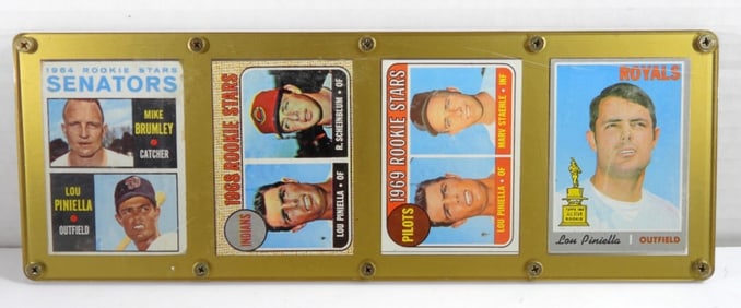 4 TOPPS  Rookie Cards Lou Piniella