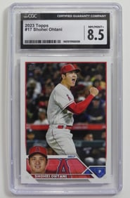 2023 TOPPS Shohei Ohtani #17 CGC 8.5
