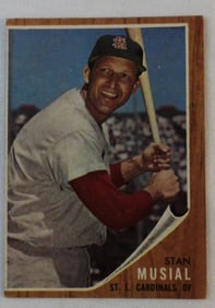 Stan Musial Baseball Card Number 50