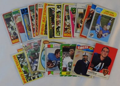 Twenty-Five Football Cards
