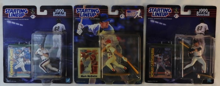 Lot Of Three Starting Lineup Baseball Hasbro