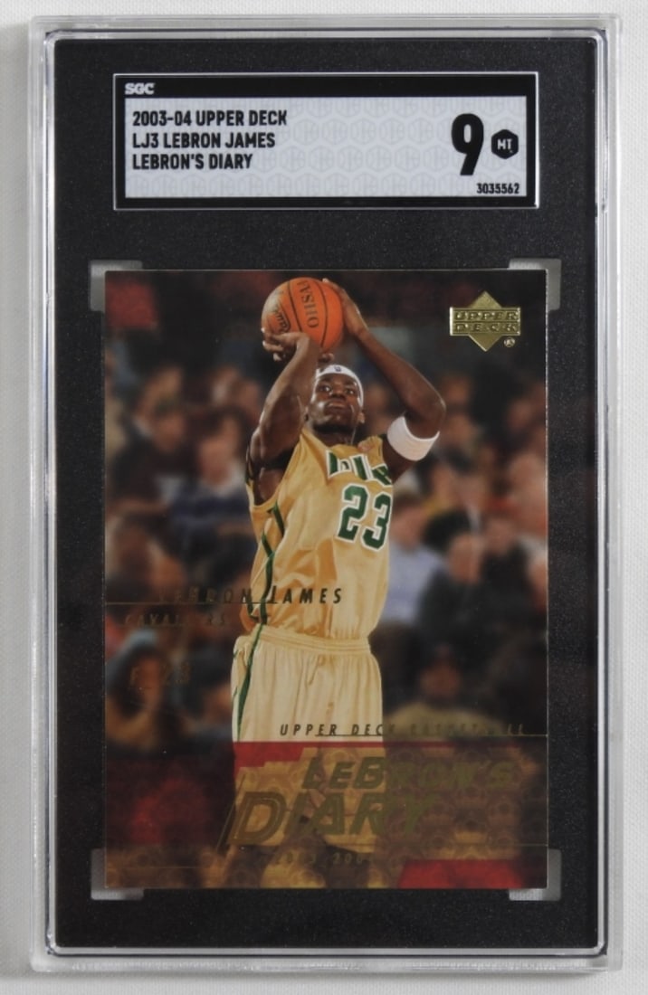SGC 2003-04 Upper Deck Lebron James Lj3 (1 of 2)