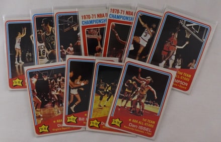 TOPPS 1971-72 ABA All-Stars Cards & More