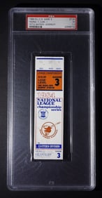 PSA 1984 N.L.C.S. Game 3 Ticket