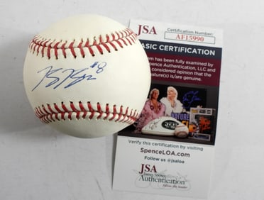 Ryan Braun Autographed Baseball w/JSA