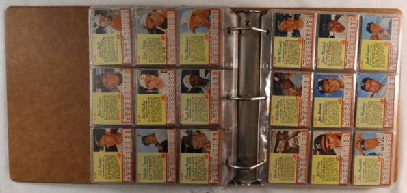 29 Sheet Binder Of Baseball Cards