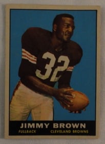 Jimmy Brown Cleveland Browns Card #71