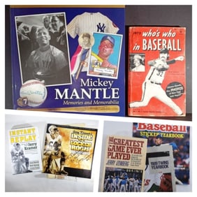 Assorted Baseball Books