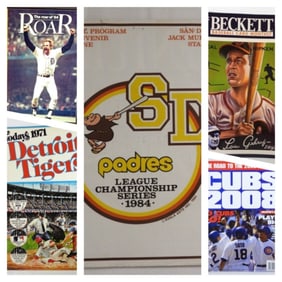 6 Baseball Magazines Mixed Years