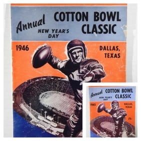 1945 & 1946 Annual Cotton Bowl Classics