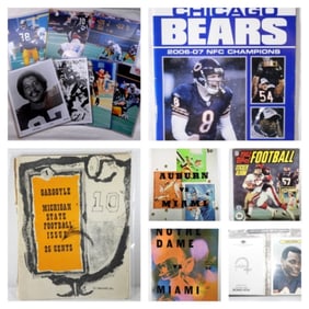 Football Programs & More