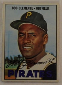 Bob Clemente 1967 TOPPS Baseball Card