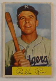 Pee Wee Reese 1954 Bowman Baseball Card