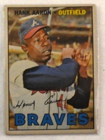 Hank Aaron 1967 TOPPS Baseball Card