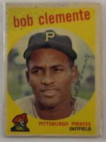 Bob Clemente 1959 TOPPS Baseball Card