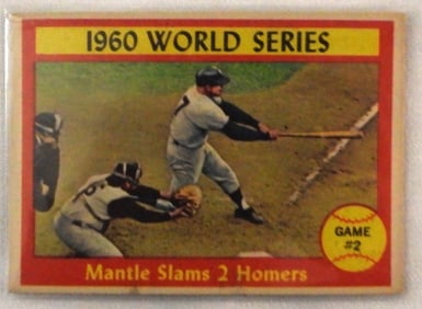 Mickey Mantle 1960 World Series TOPPS