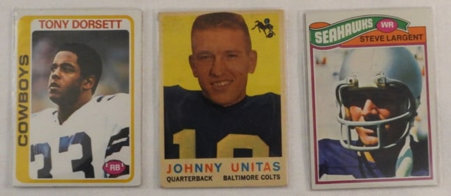 Johnny Unitas And 2 Others