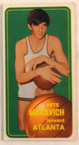 Pete Maravich Topps Card #123
