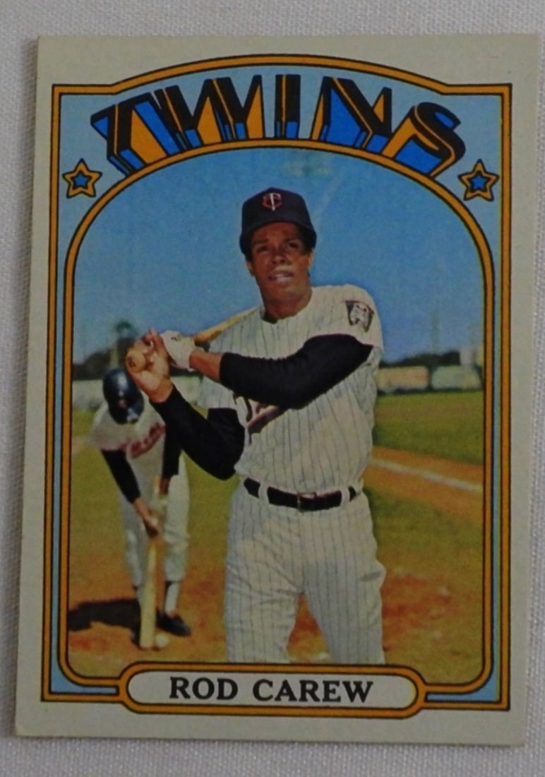 Rod Carew Topps Card Number 695 (1 of 2)