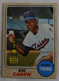 Rod Carew Topps Card Number 80