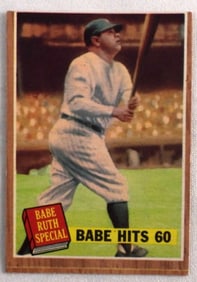 Babe Hits 60 TOPPS #139