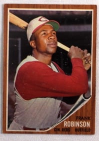 Frank Robinson 1962 TOPPS Baseball Card