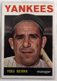 1964 TOPPS Yogi Berra Baseball Card