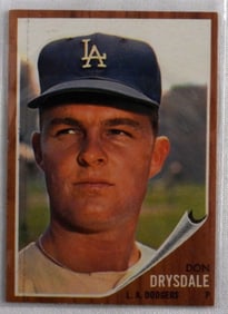 TOPPS #340 Don Drysdale