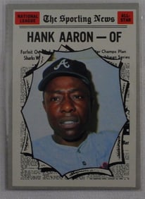 Hank Aaron 1970 Baseball Card