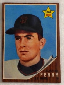 Gaylord Perry 192 Rookie Card