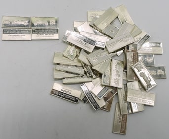 52 Classic Car Sterling Silver Bars