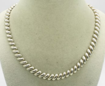 Italian Sterling Vintage Necklace