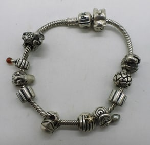 Pandora Bracelet  925 - 11 Beads
