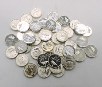 Founding Fathers Mini Sterling Coins
