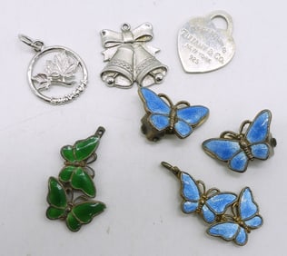 Pendants & Earrings 925 Enameled