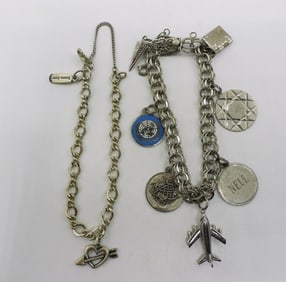 James Avery & Vintage 925 Charm Bracelets