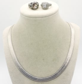 Milor Italy 925 Gorgeous Chain Necklace