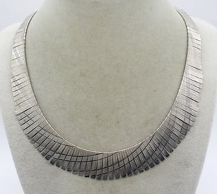 Princess Collar Style Sterling Necklace