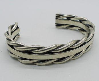 Avedon Sterling Cuff Bracelet