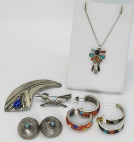 Southwest Style 925 Turquoise Jewelry