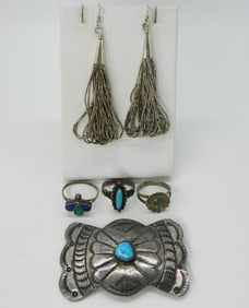 Vintage 925 Turquoise Rings & More
